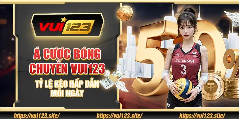 Cá cược bóng chuyền Vui123 - Tỷ lệ kèo hấp dẫn mỗi ngày