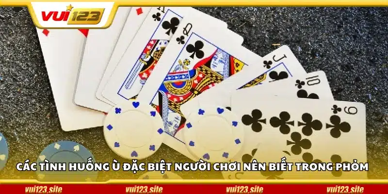 Các tình huống ù đặc biệt người chơi nên biết trong Phỏm