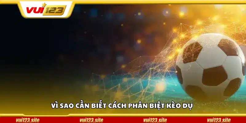 Vì sao cần biết cách phân biệt kèo dụ