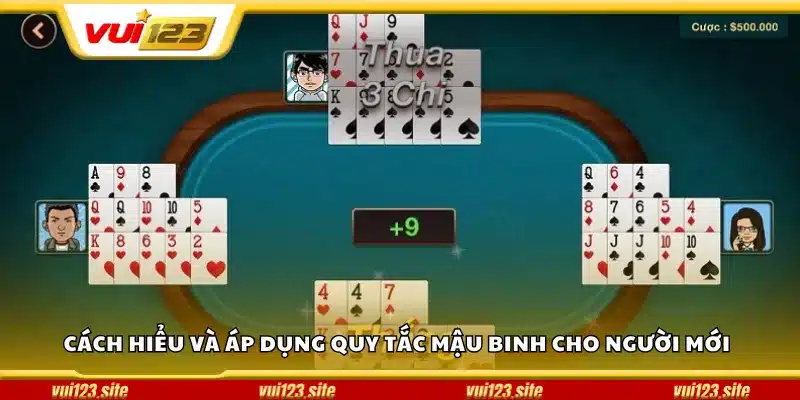 Cách hiểu và áp dụng quy tắc Mậu Binh cho người mới